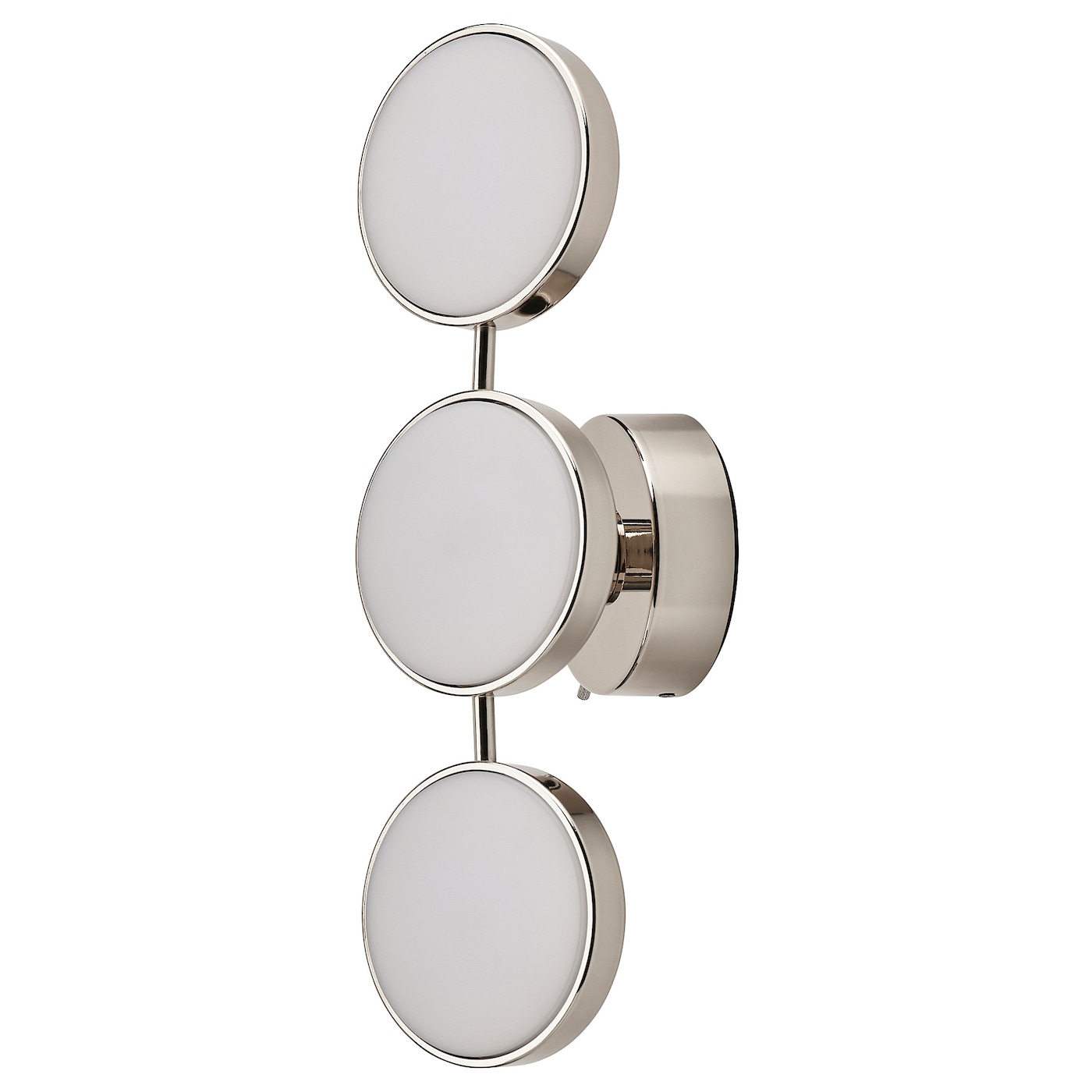 IKEA KABOMBA lampa ścienna LED, można przyciemniać chrom/z połyskiem, 47x14 cm