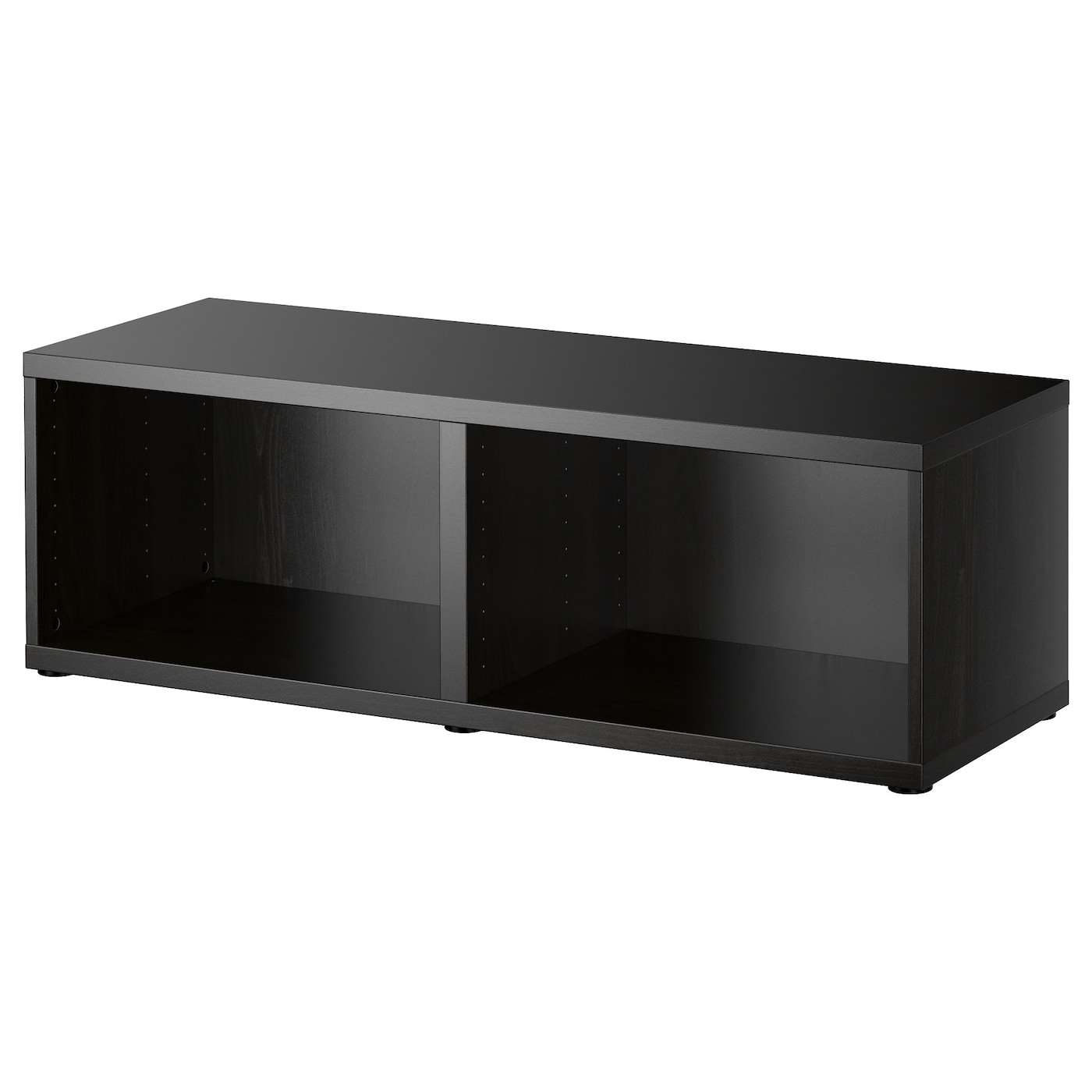 IKEA BESTÅ obudowa, czarnybrąz, 120x40x38 cm
