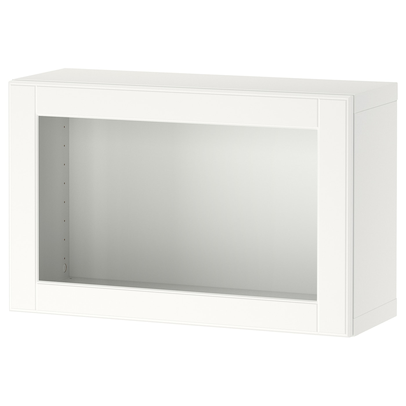 IKEA BESTÅ kombinacja szafek ściennych, biały/Ostvik biały, 60x22x38 cm