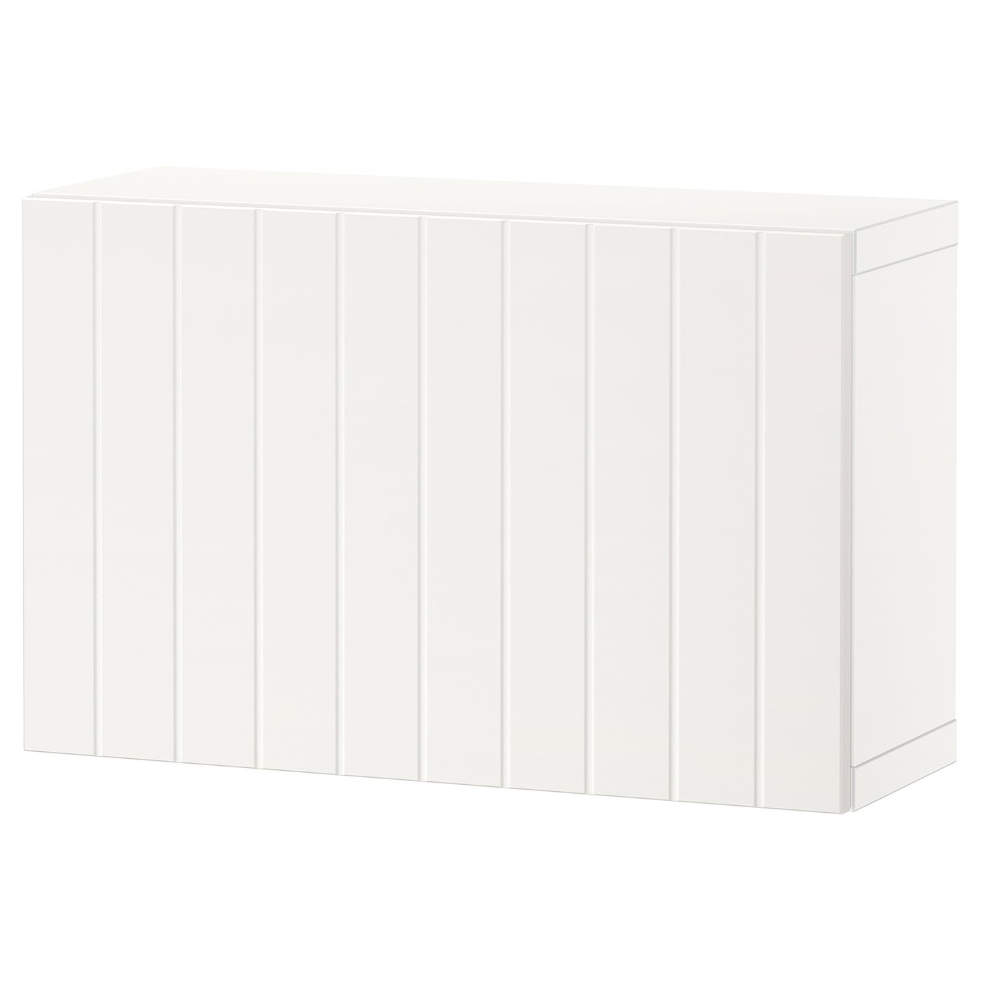 IKEA BESTÅ szafka z drzwiczkami, biały/Sutterviken biały, 60x22x38 cm