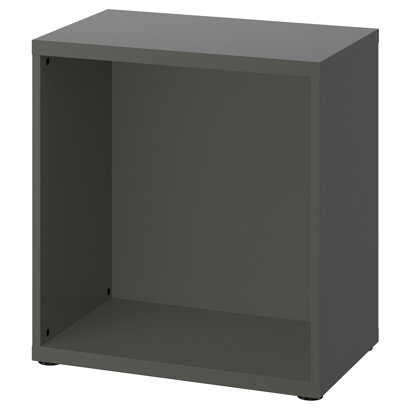 IKEA BESTÅ obudowa, ciemnoszary, 60x40x64 cm