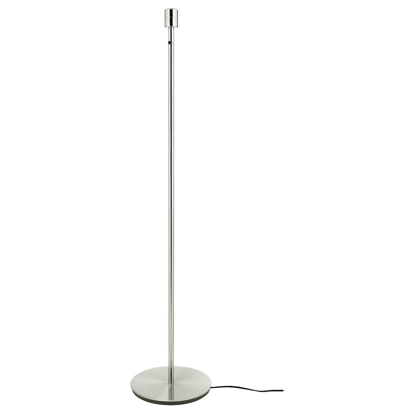 IKEA SKAFTET podstawa lampy podłogowej, niklowano, Maks.: 13 Wat