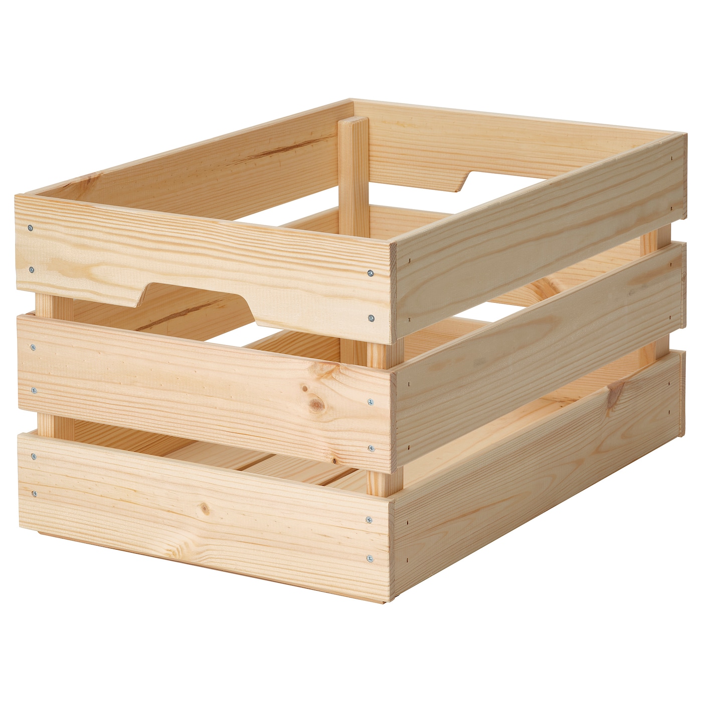 IKEA KNAGGLIG pudełko, sosna, 46x31x25 cm