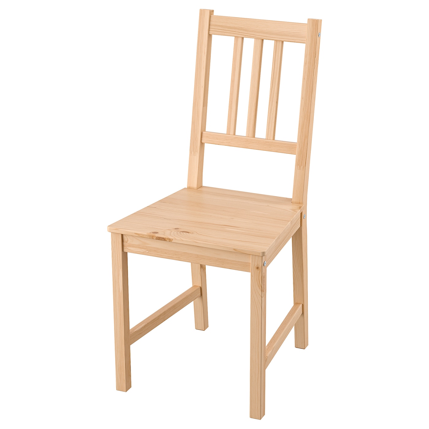 IKEA PINNTORP krzesło, bejca jasnobrązowa, Przetestowano dla: 110 kg