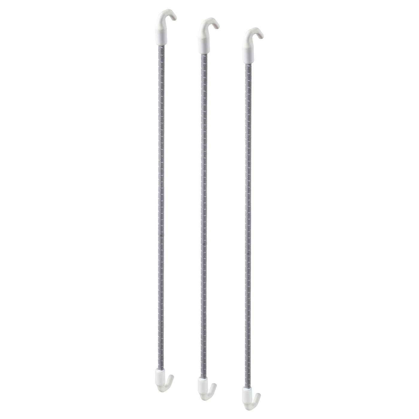 IKEA SKÅDIS sznur elastyczny, szary, Długość: 27 cm