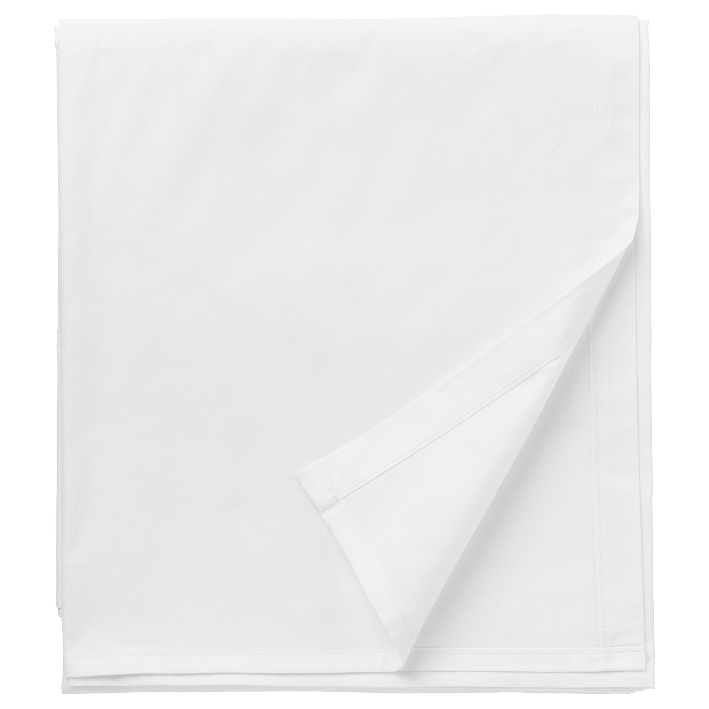 IKEA DVALA prześcieradło, biały, 150x260 cm