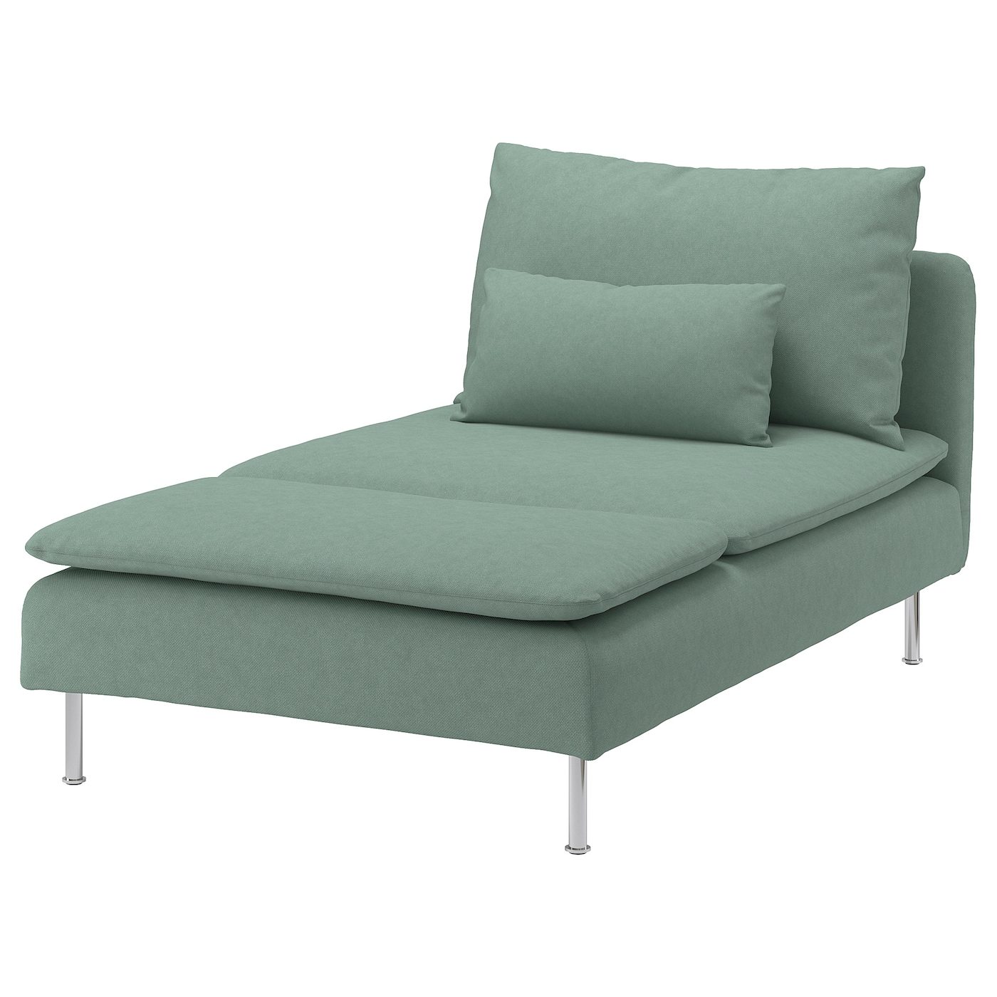IKEA SÖDERHAMN szezlong, Tallmyra jasnozielony, Szerokość: 93 cm