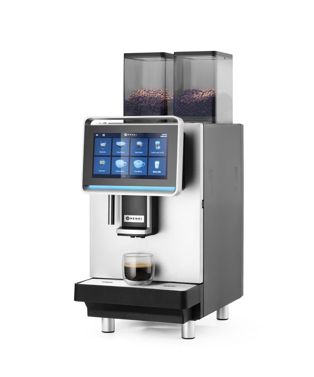 CoffeeMatic Automatyczny ekspres do kawy z ekranem dotykowym Hendi 2900W