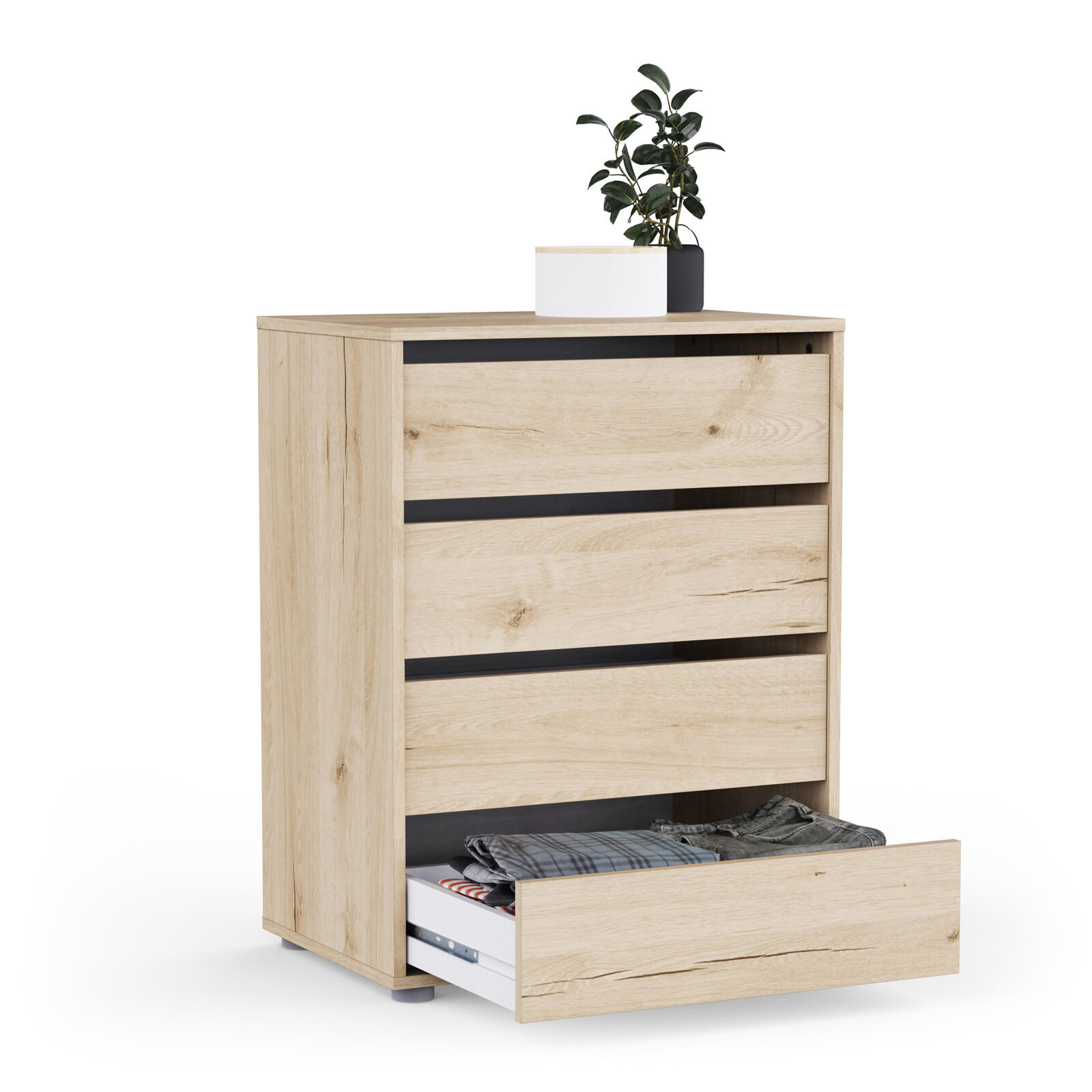 Komoda do garderoby dąb Block XXL