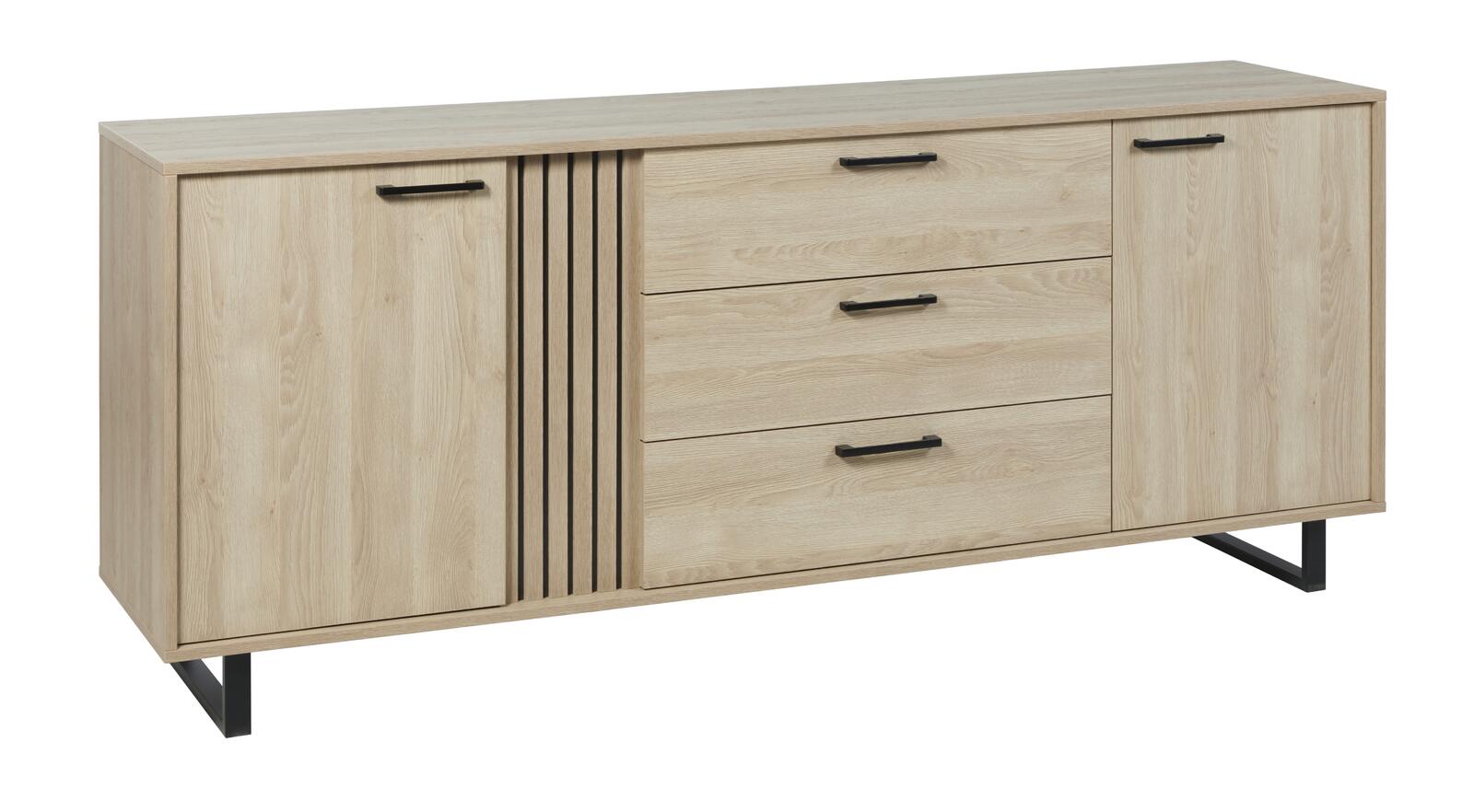 Komoda element dębowy Faro duża