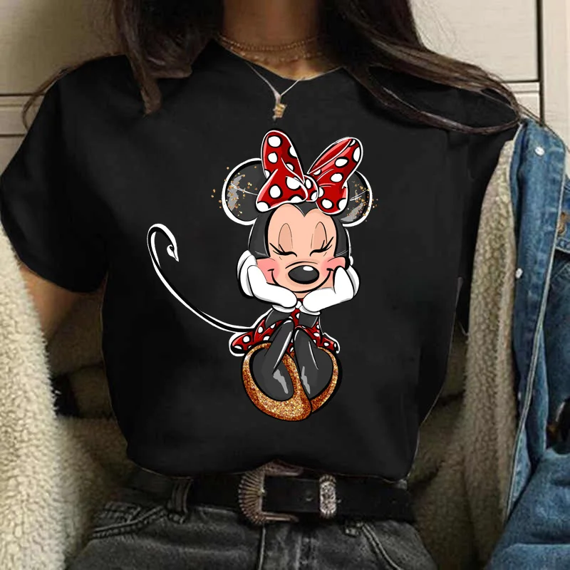 T-shirt damski Myszka Miki XS-3XL L07