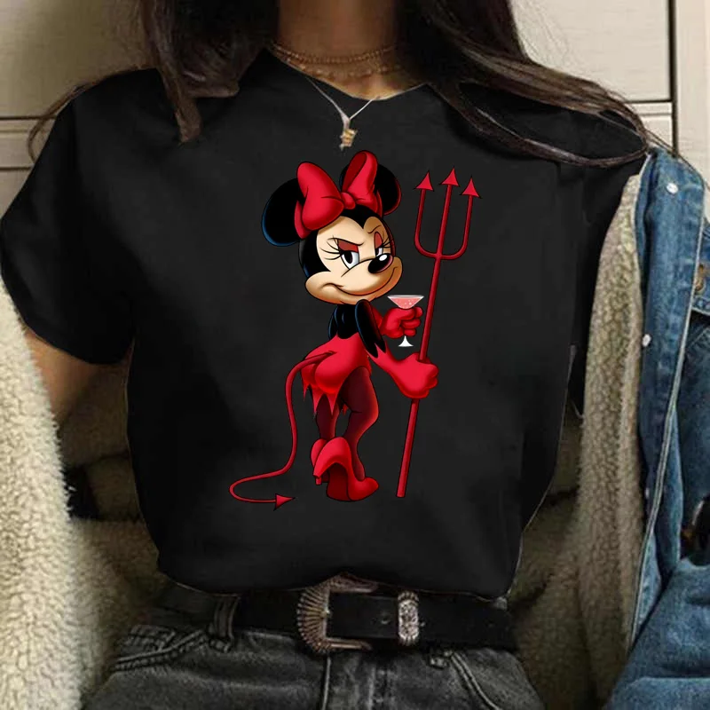 T-shirt damski Myszka Miki XS-3XL L07