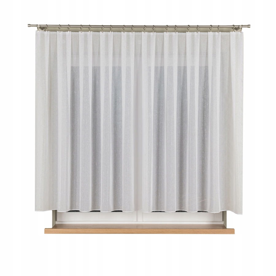 FIRANKA FANTAZYJNA DESZCZYK KRÓTKA 135x300 cm RÓŻNE ROZMIARY BIAŁA ŻABKI