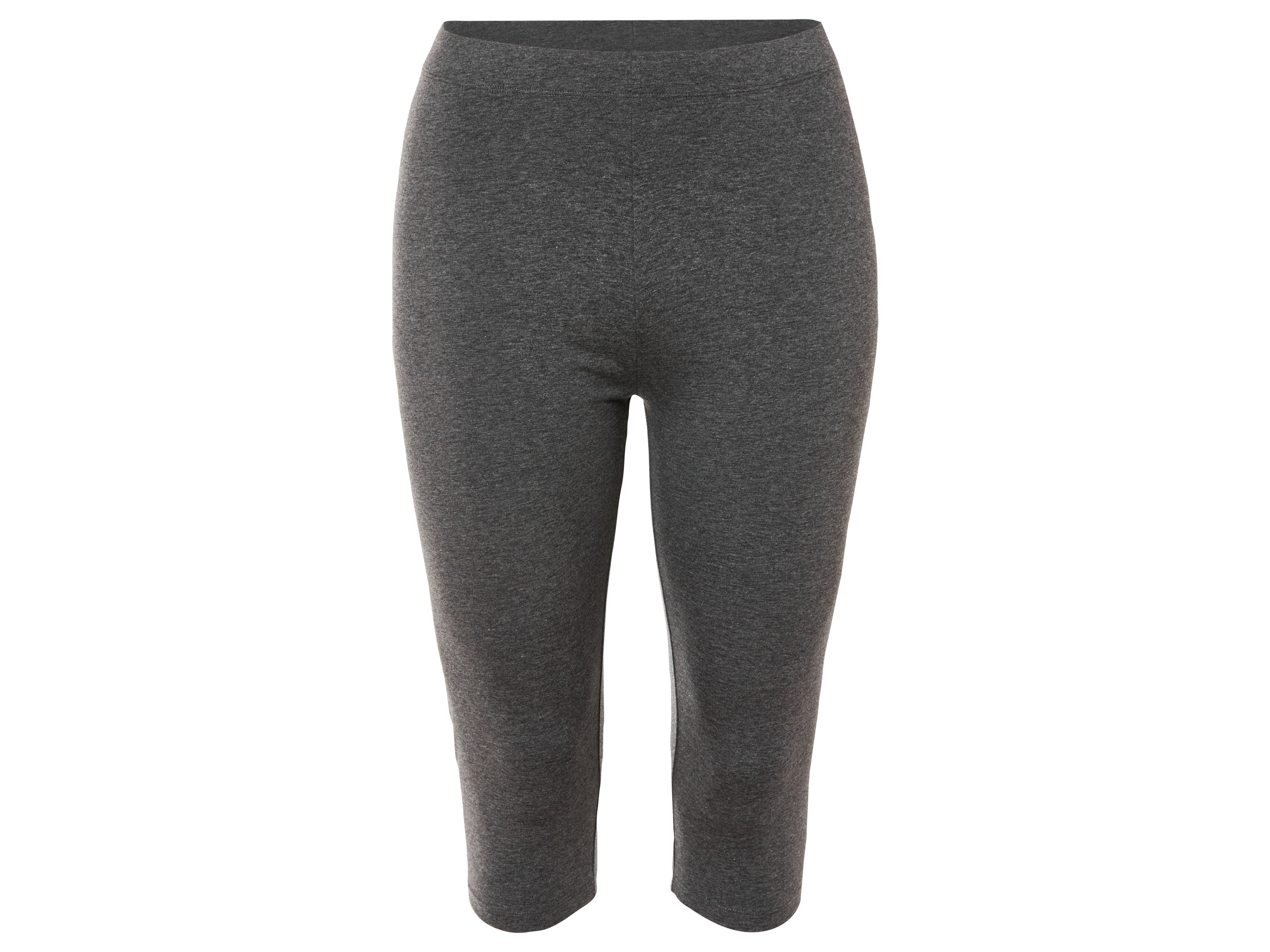 esmara Legginsy damskie 3/4 z bawełną organiczną Xl48/50, Szary