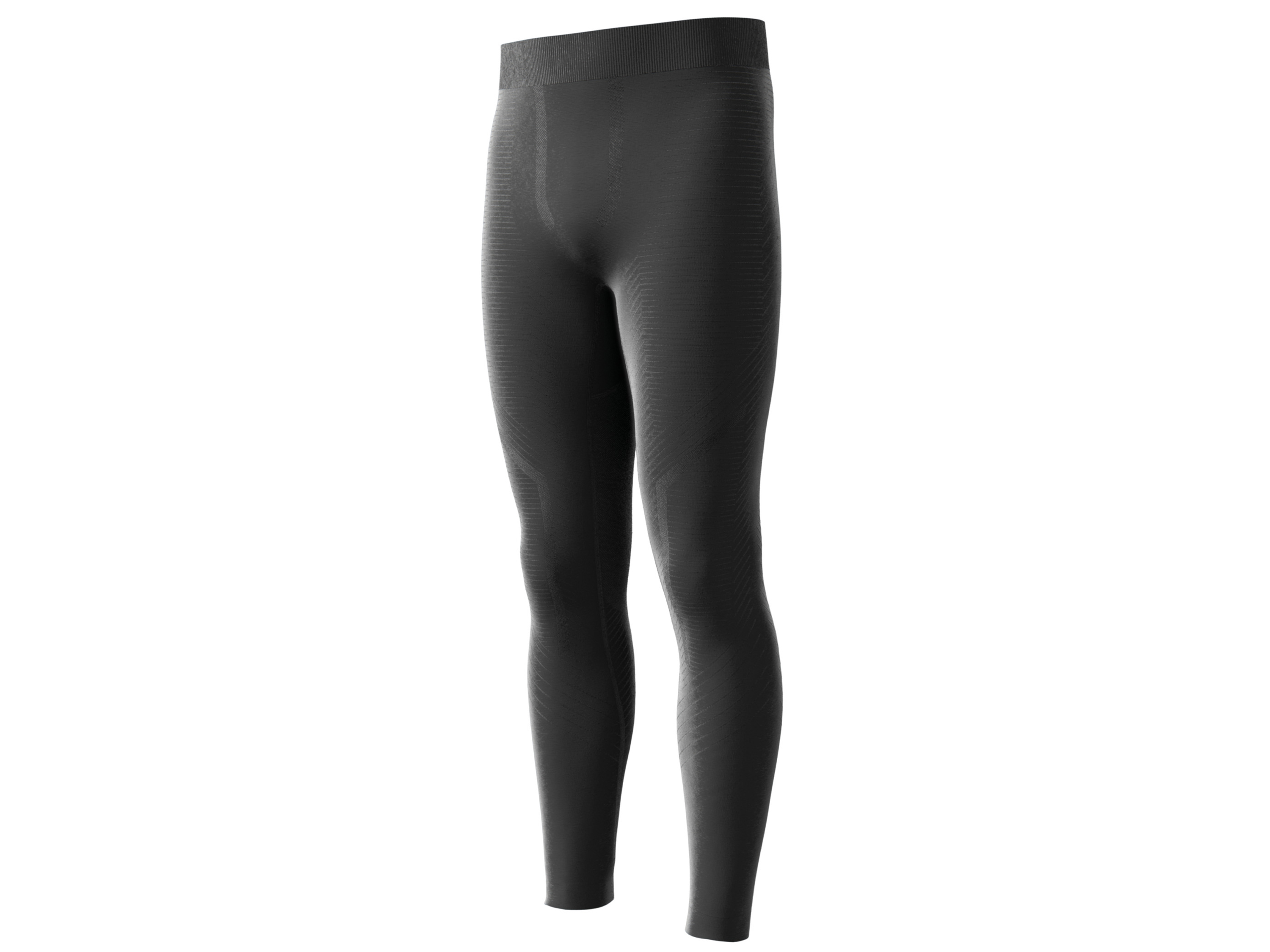 Crivit Legginsy funkcyjne męskie, bezszwowe 7/Xl, Czarny