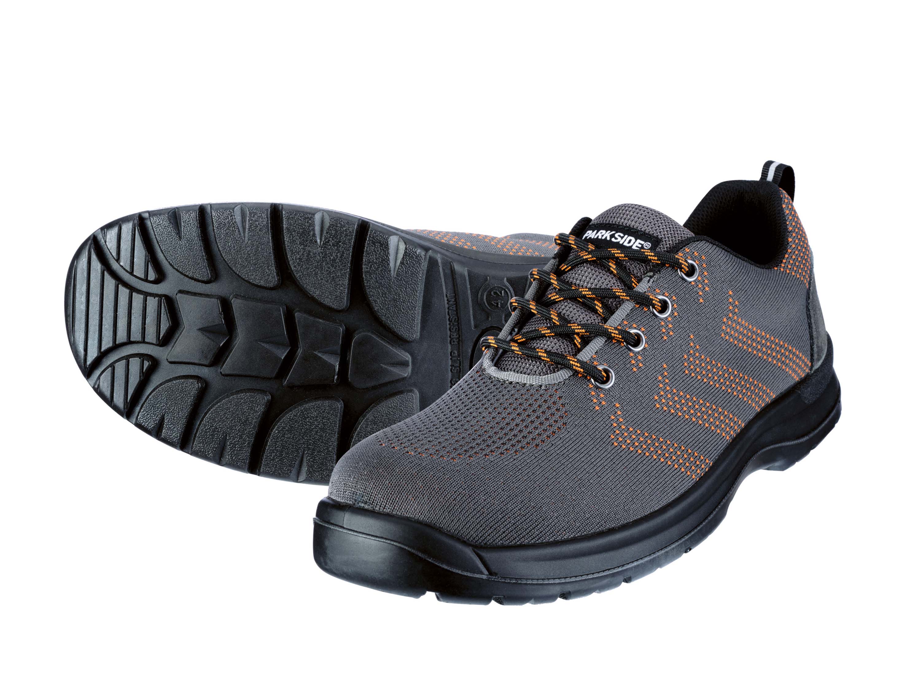 Parkside Buty robocze męskie S1P, skórzane Szary, 46