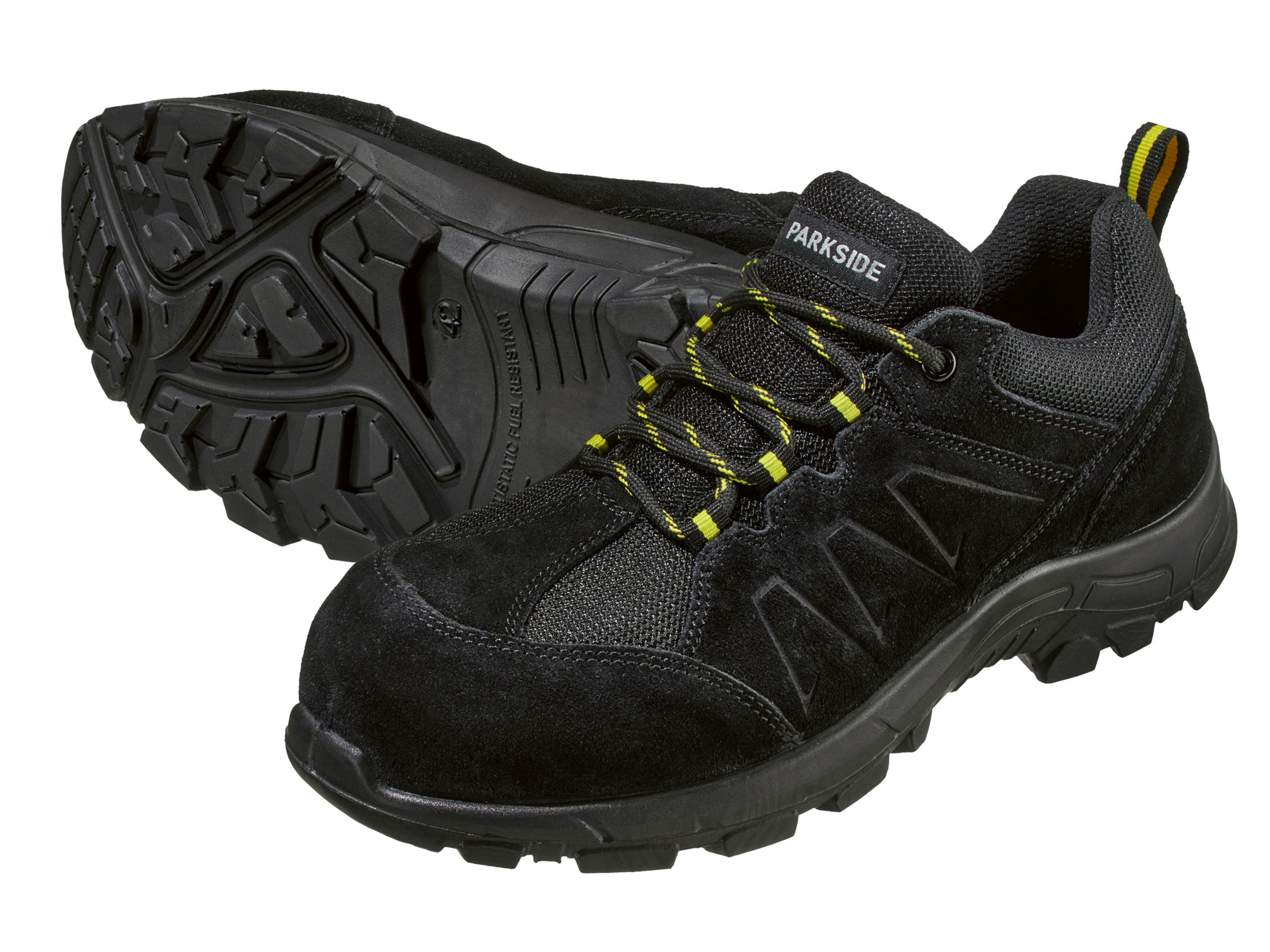 Parkside Buty robocze męskie S3, stalowy podnosek Półbuty, 42