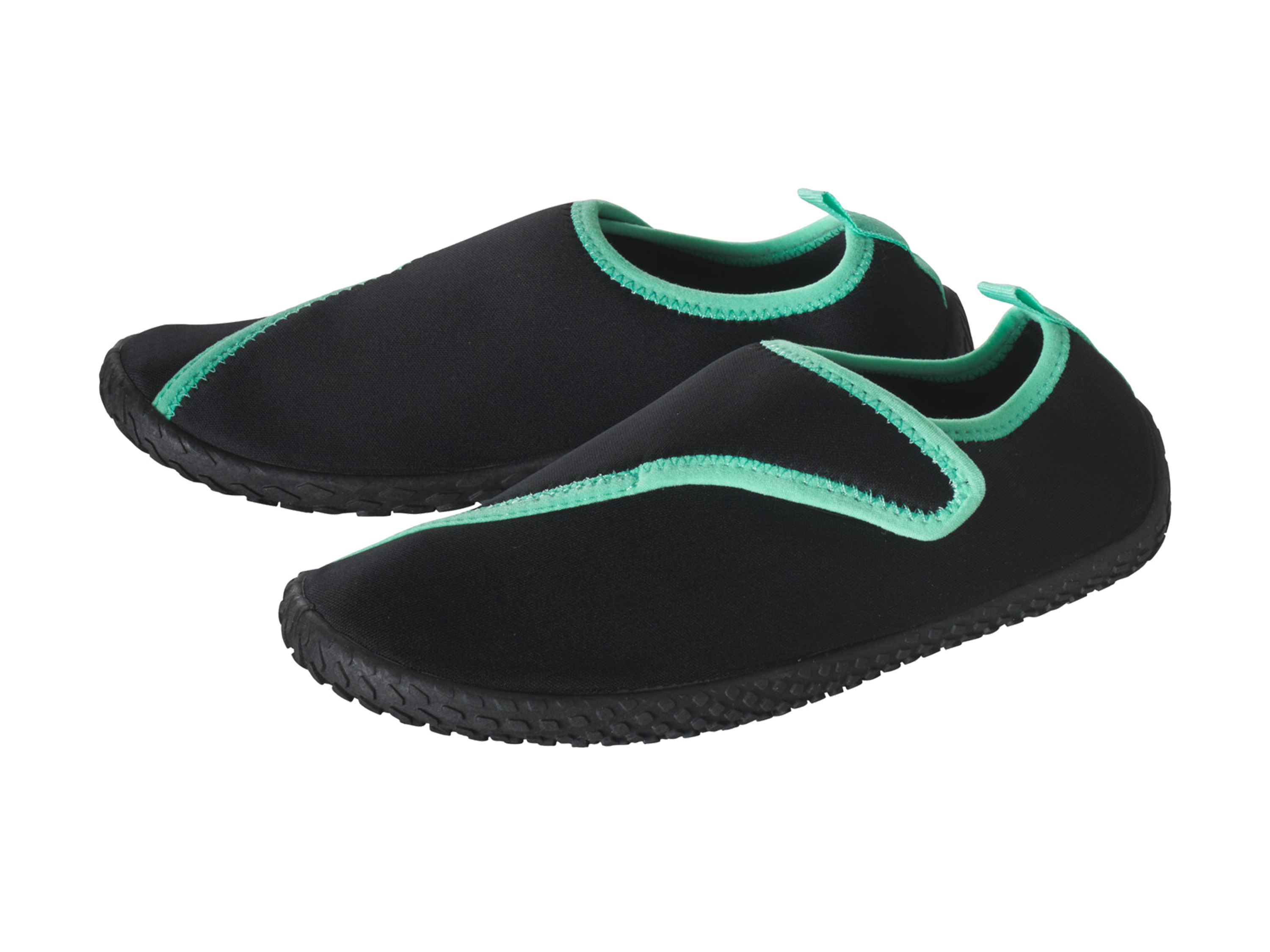 Crivit Lekkie buty do wody damskie Czarny/ zielony, 37