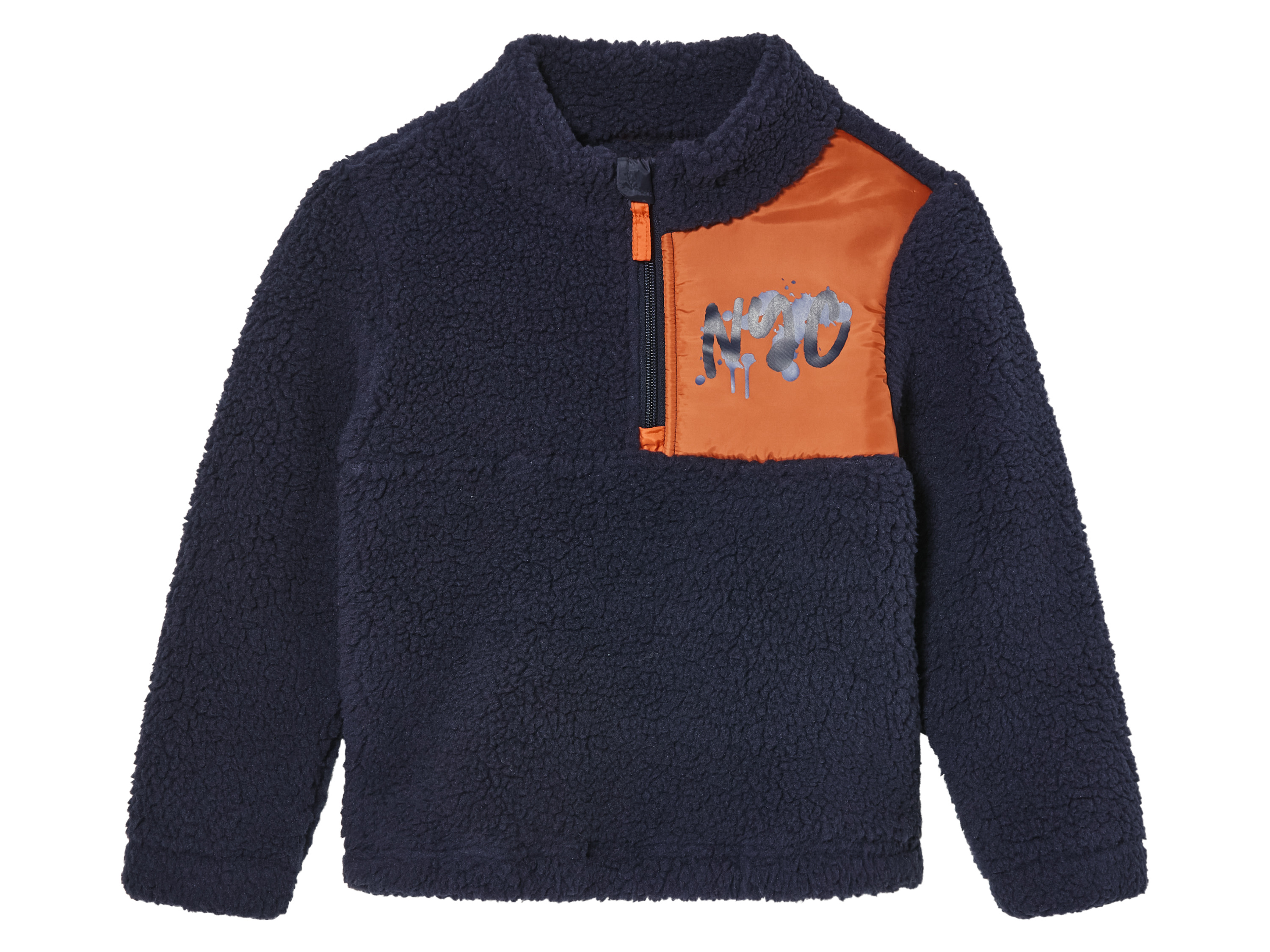 lupilu Sweter polarowy chłopięcy 122/128, Granatowy