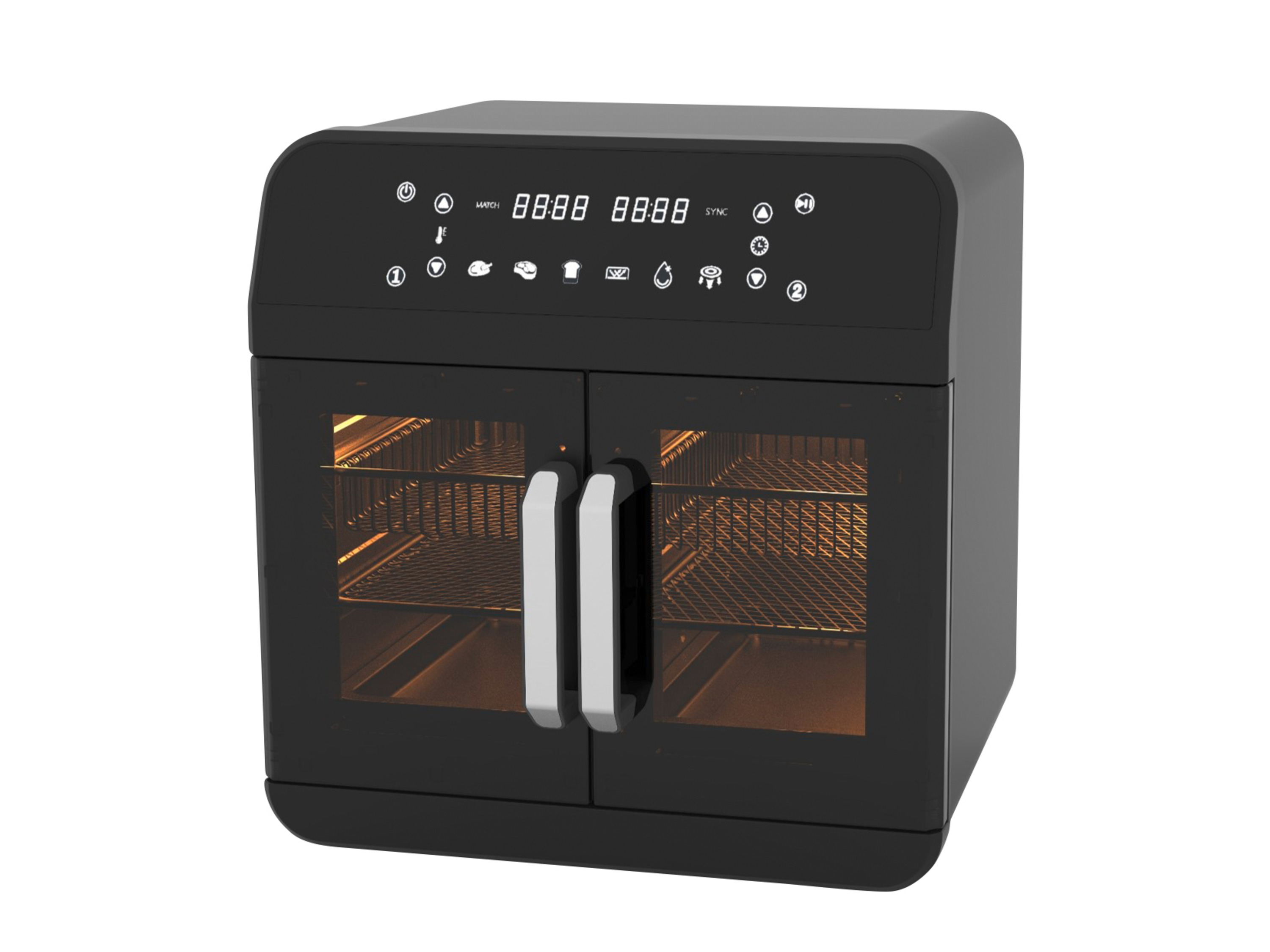 Salter Piekarnik i frytkownica beztłuszczowa Air Fryer z rożnami, 2300 W