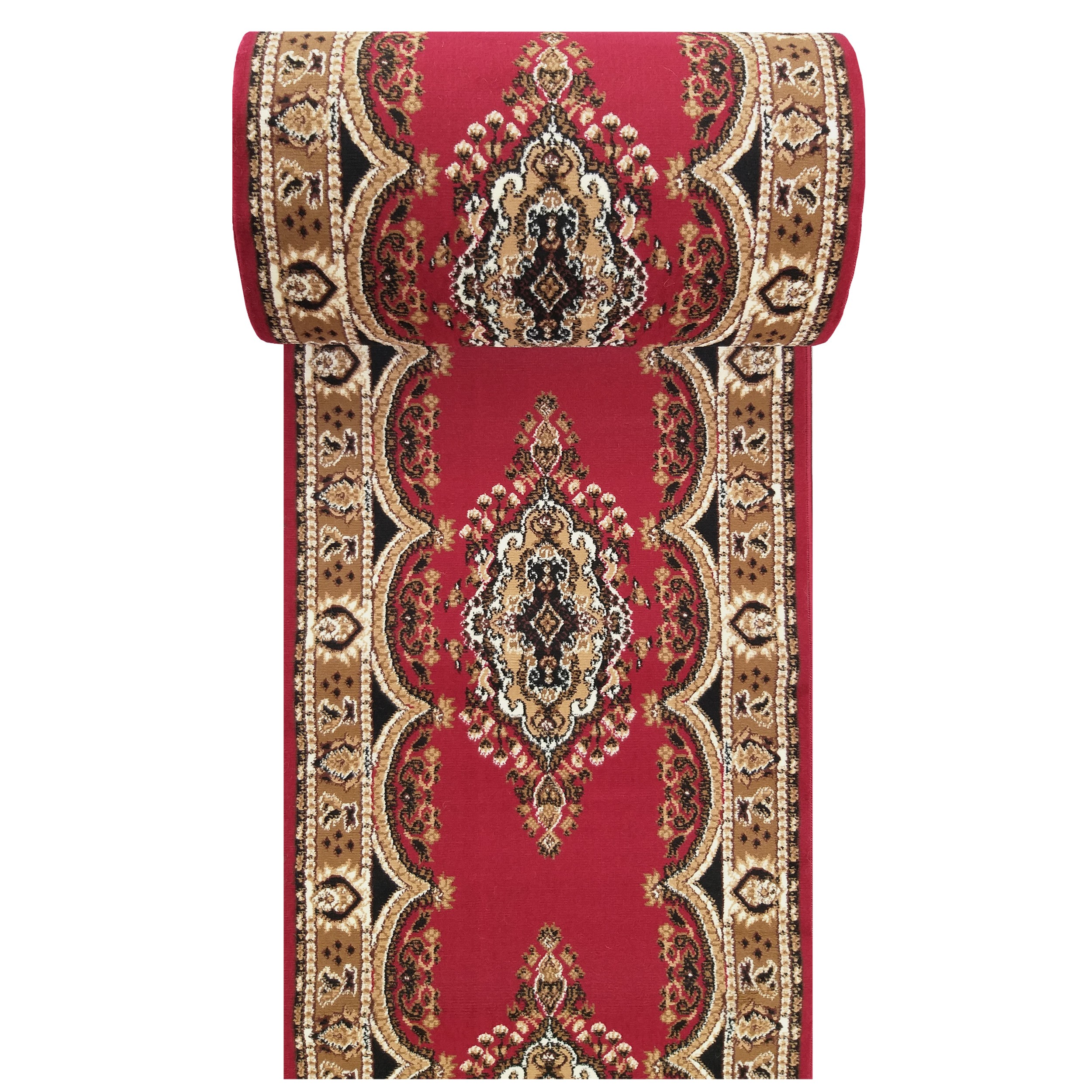 Chodniki na metry BCF Alfa 06 czerwony 90 cm