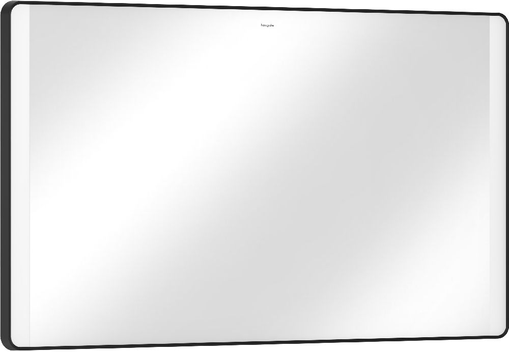 Darmowa Dostawa - Lustro 120x70 cm prostokątne z oświetleniem czarny Hansgrohe Xarita Lite Q 54965670