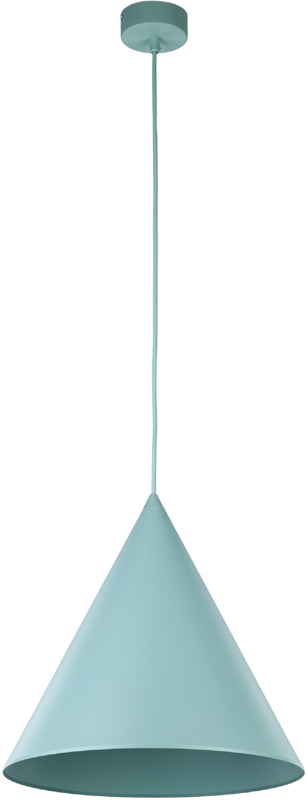 Darmowa Dostawa - Lampa wisząca 1x15 W miętowa TK Lighting Cono 6651