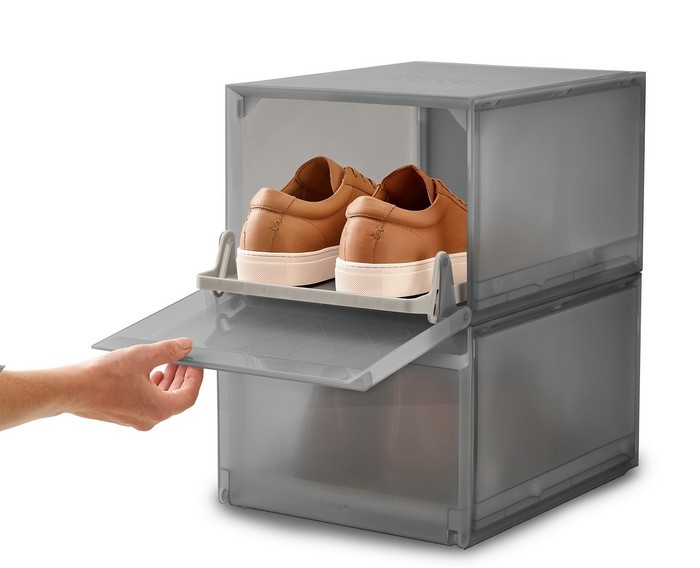 Darmowa Dostawa - Organizer na buty 37.5x21.7x27.9 cm szary Joseph Joseph ShoeCase 55013