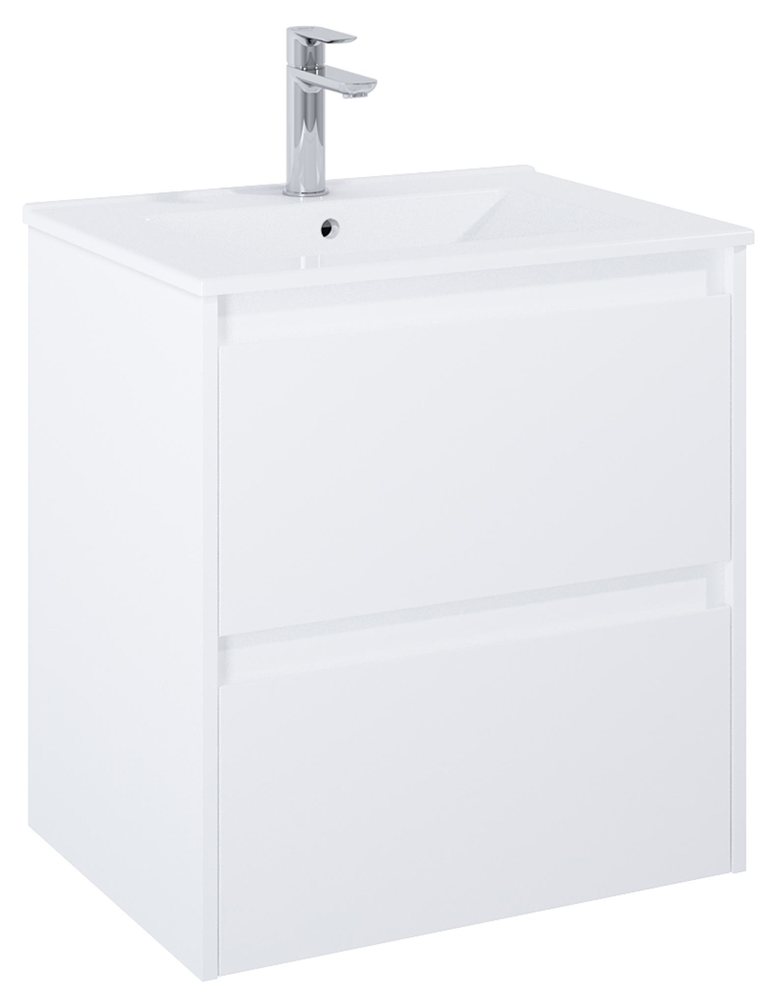Darmowa Dostawa - Szafka 60x45.6x63.5 cm podumywalkowa wisząca biała Roca Claudia A857794529