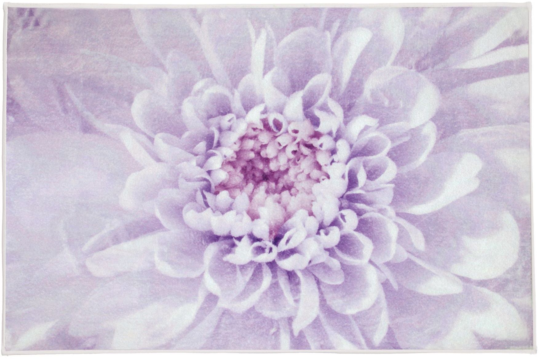 Darmowa Dostawa - Dywanik łazienkowy 60x50 cm prostokątny biały Kleine Wolke Dahlia 9185851433