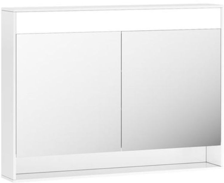 Darmowa Dostawa - Szafka 100x15x74 cm z lustrem biała Ravak Step X000001421