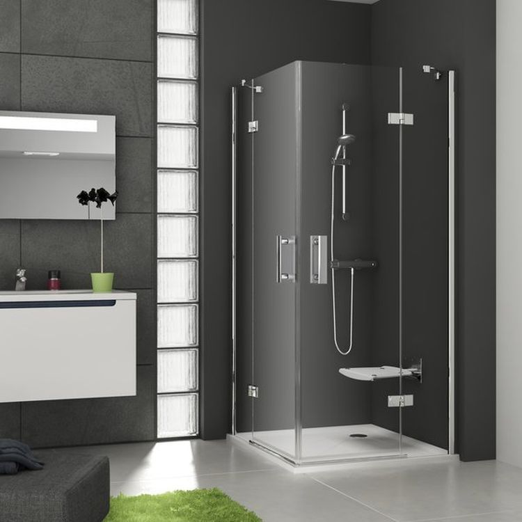 Darmowa Dostawa - Kabina prysznicowa kwadratowa 90x90 cm chrom Ravak SmartLine 1SV77A00Z1