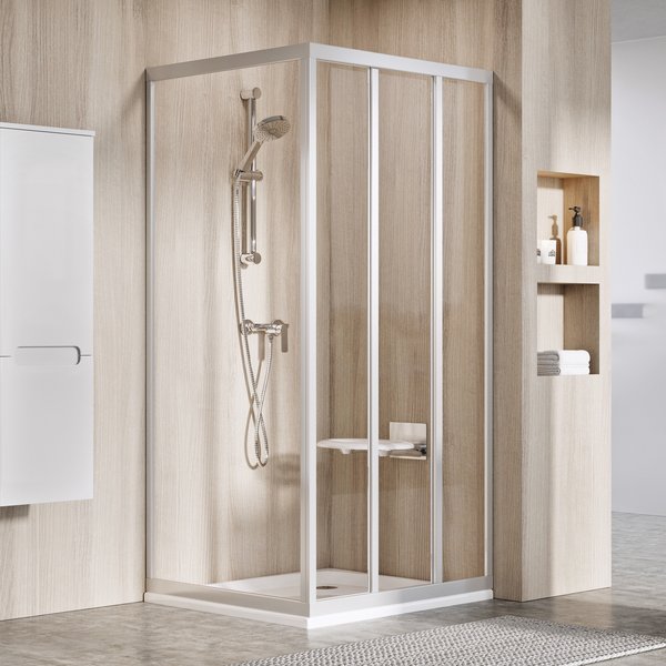 Darmowa Dostawa - Ścianka prysznicowa 90 cm Ravak Supernova 940701R211