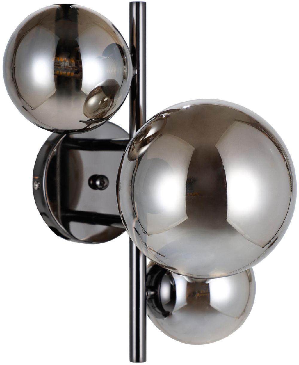 Darmowa Dostawa - Kinkiet 3x5 W czarny Italux Canello WL4060073ABCR