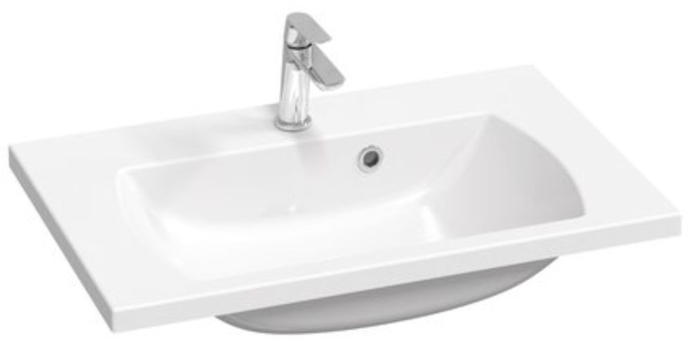 Darmowa Dostawa - Umywalka 70x45 cm prostokątna ścienna-meblowa biała Ravak Classic II XJX01170000