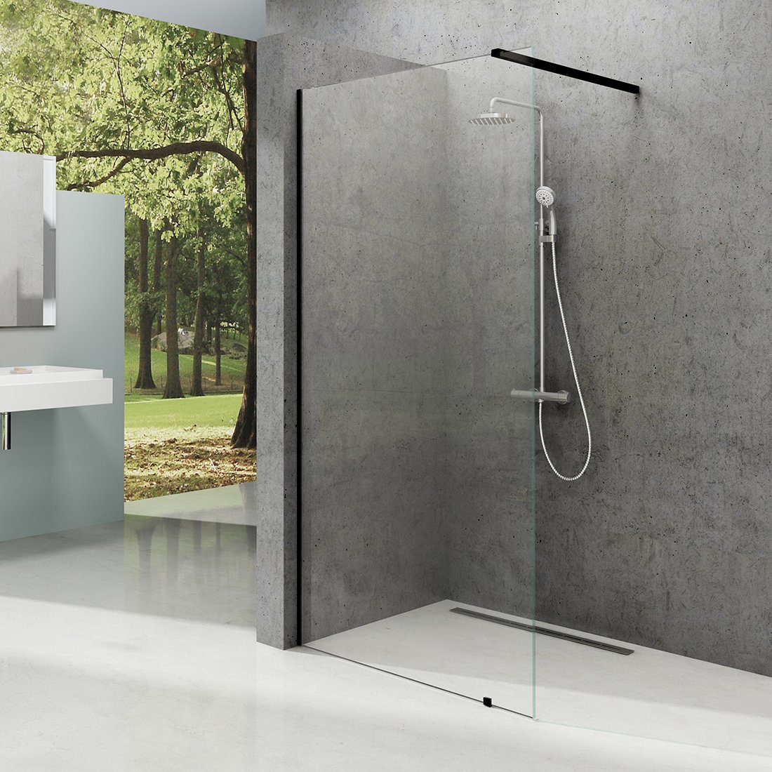 Darmowa Dostawa - Ścianka prysznicowa walk-in 70 cm Ravak Walk-In Wall GW9W10300Z1