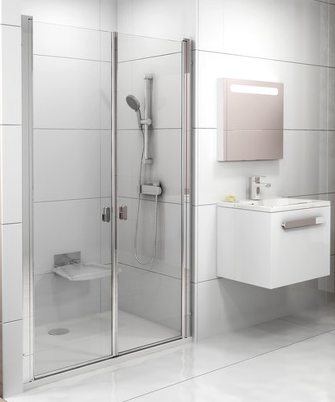 Darmowa Dostawa - Drzwi prysznicowe 90 cm uchylne Ravak Chrome 0QV7CU0LZ1