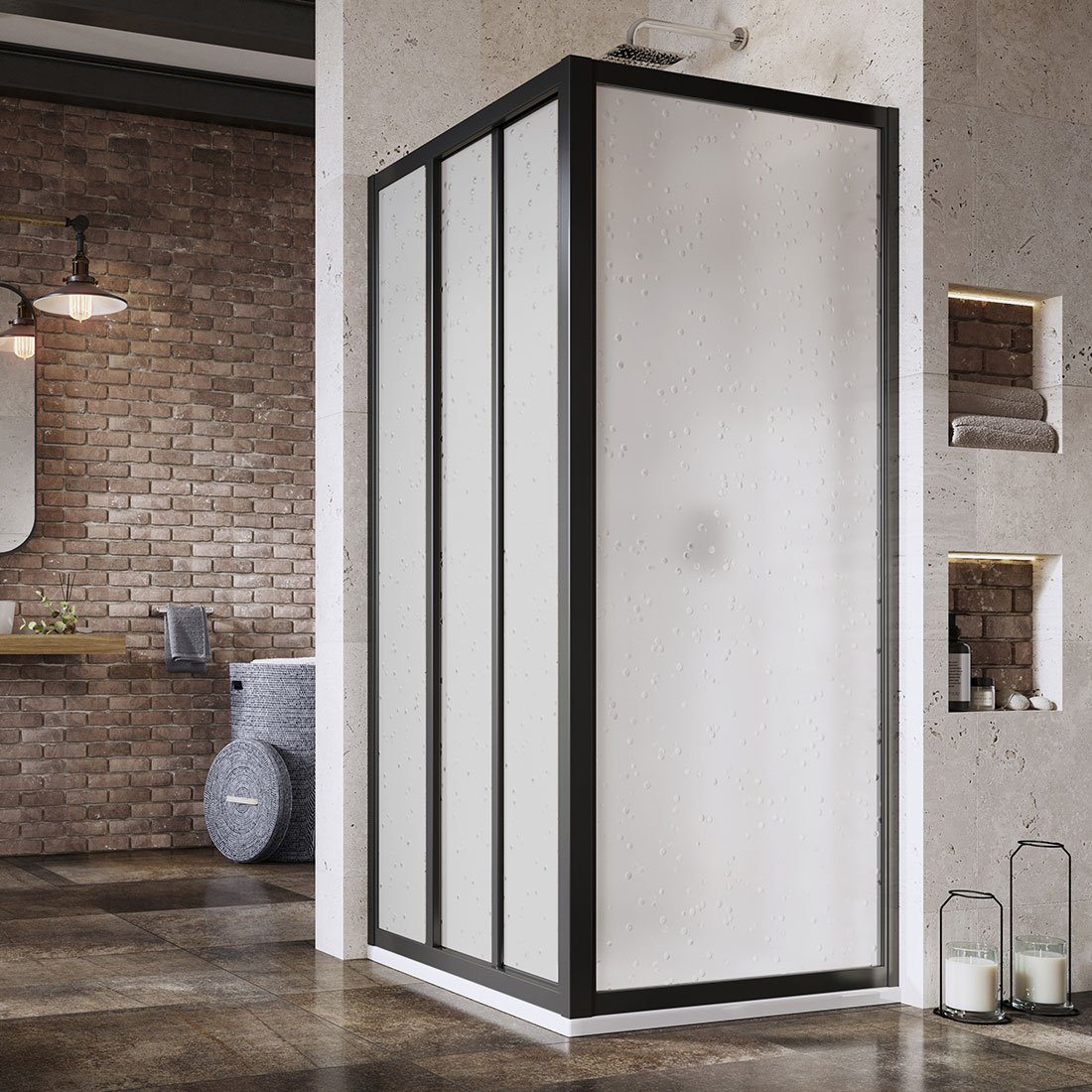 Darmowa Dostawa - Ścianka prysznicowa 75 cm Ravak Supernova 940303R211