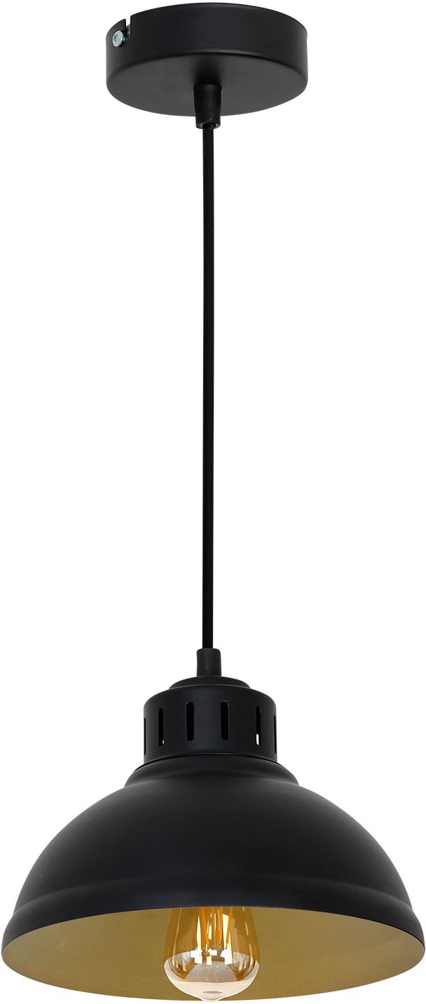 Darmowa Dostawa - Lampa wisząca 1x60 W czarny Luminex Sven 9142