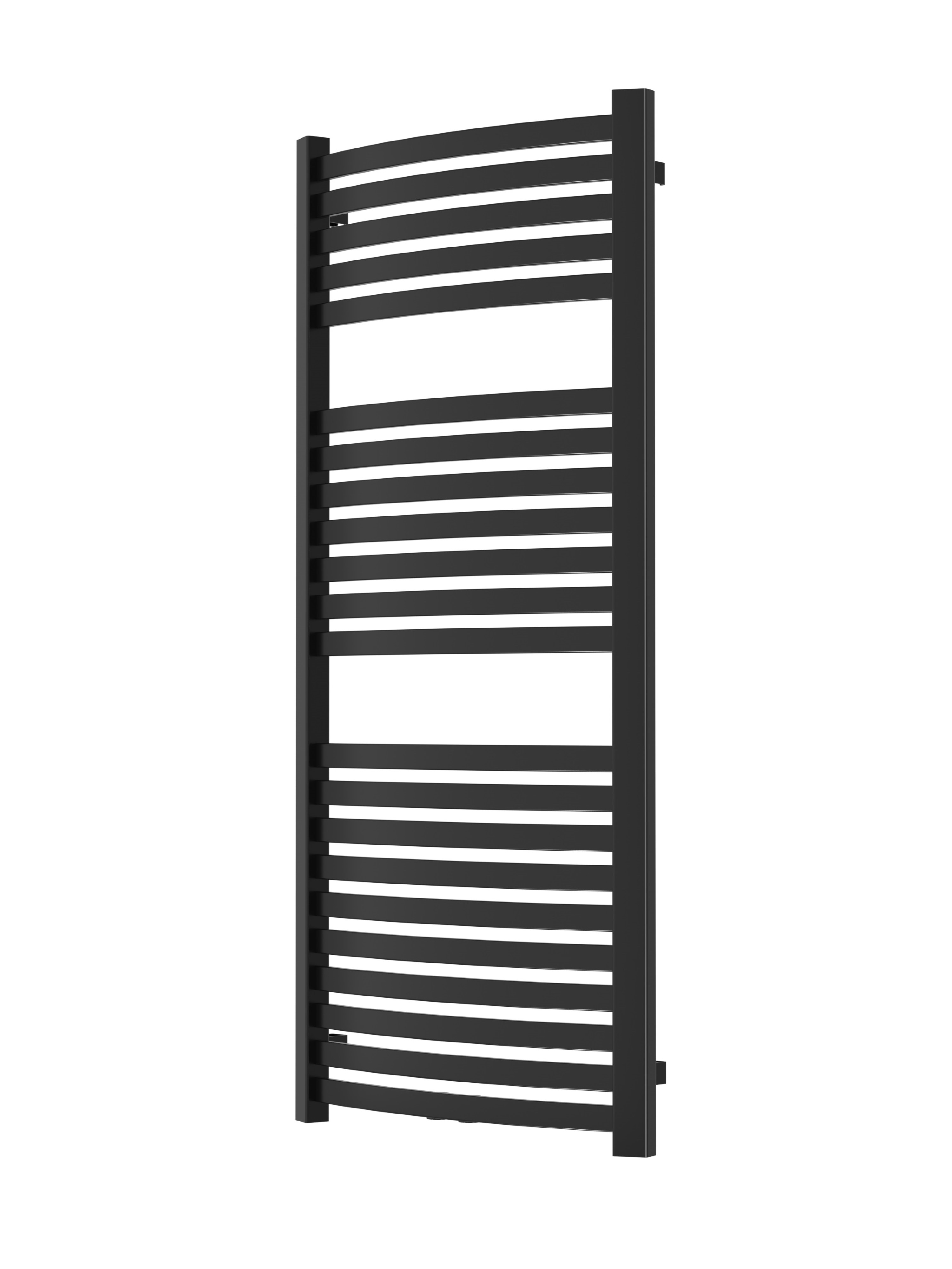 Darmowa Dostawa - Grzejnik łazienkowy drabinkowy czarny 120x54 cm Invena UG03120