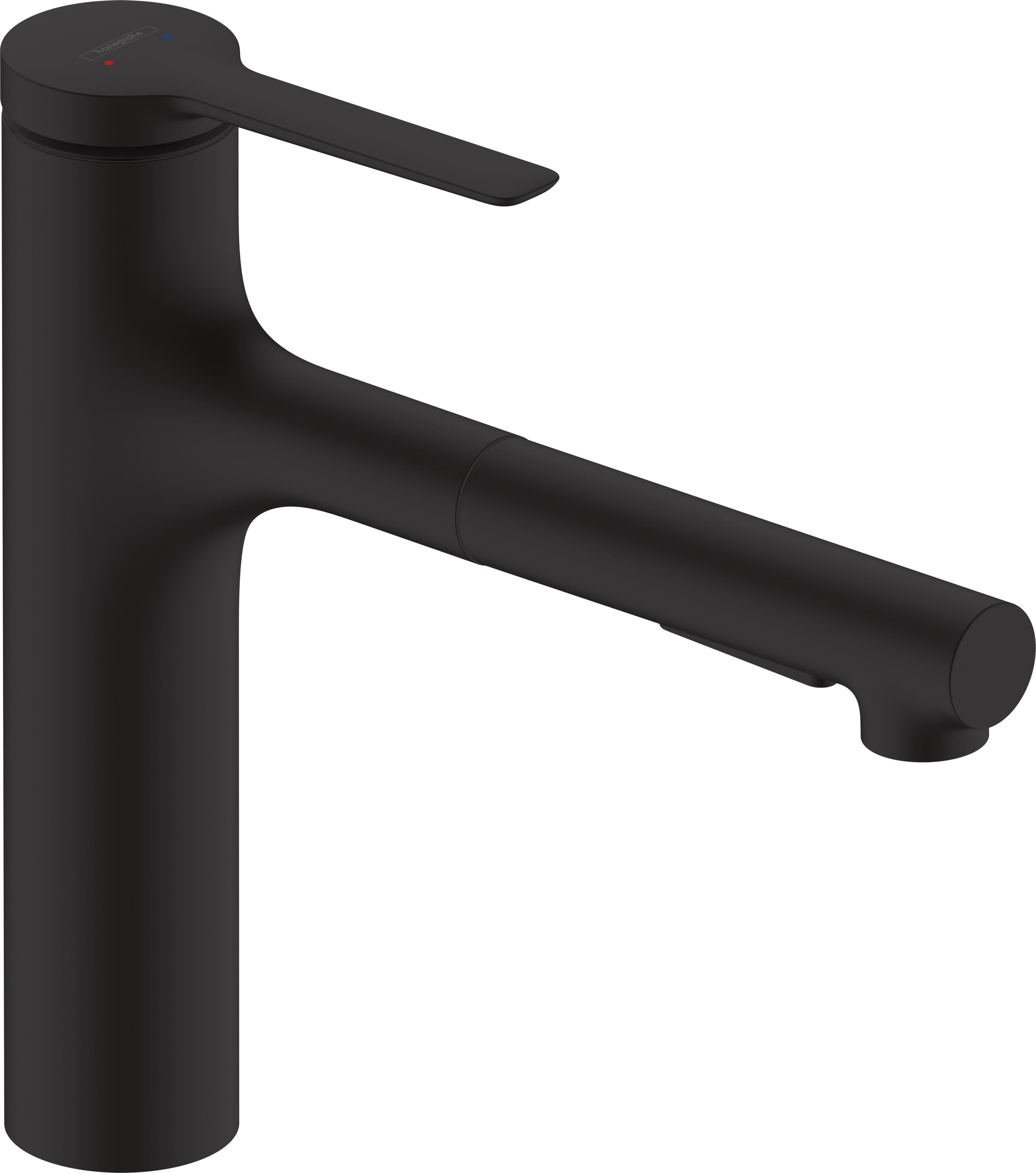 Darmowa Dostawa - Bateria kuchenna stojąca czarny Hansgrohe Zesis M33 74823670