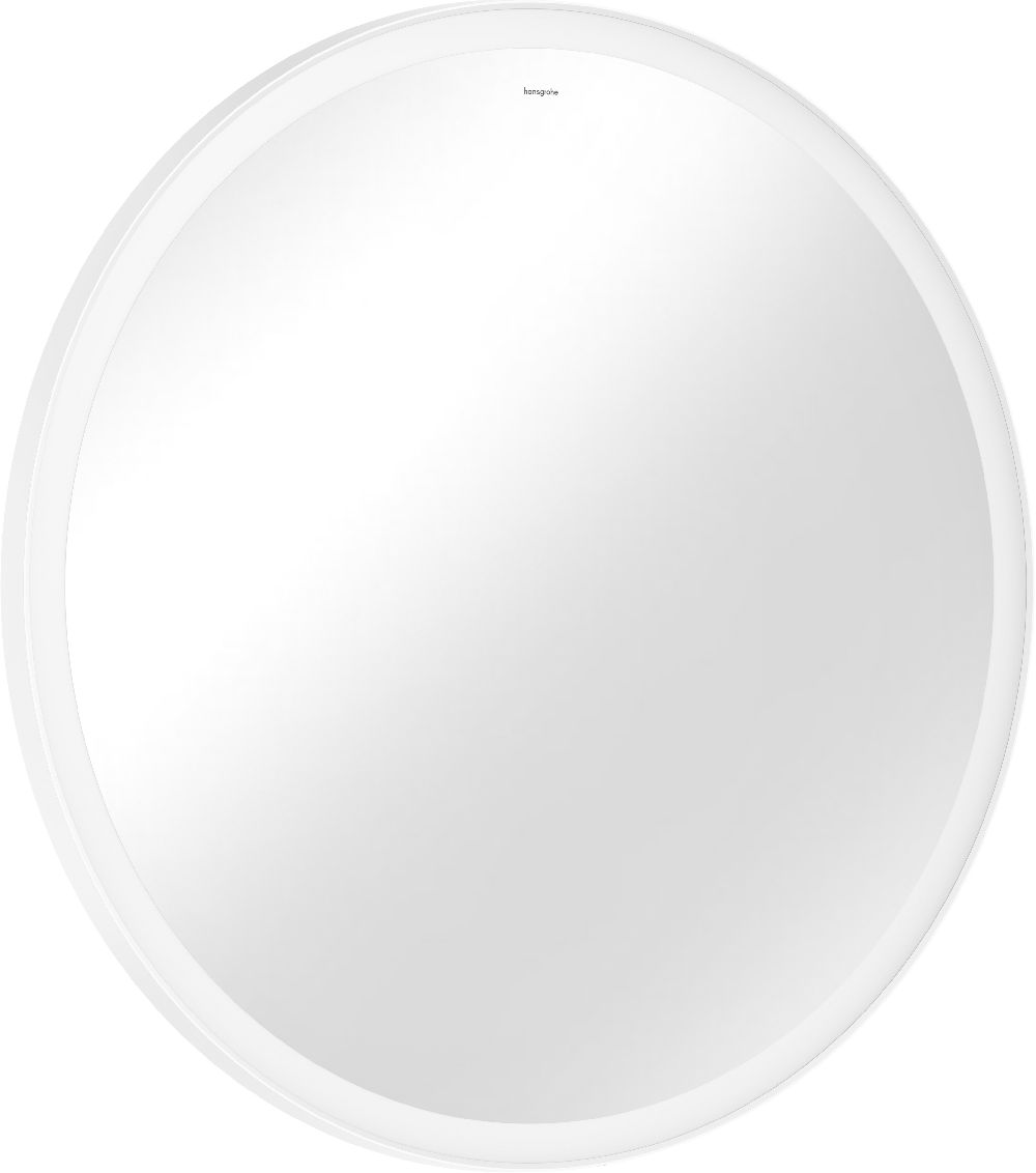Darmowa Dostawa - Lustro 90x90 cm okrągłe z oświetleniem biały Hansgrohe Xarita Lite S 54980700