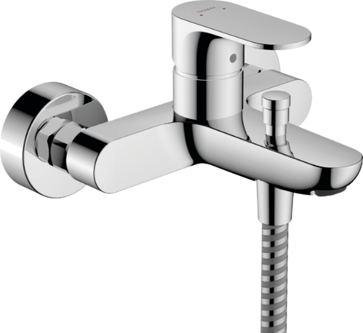 Darmowa Dostawa - Bateria wannowo-prysznicowa ścienna chrom Hansgrohe Rebris S 72440000