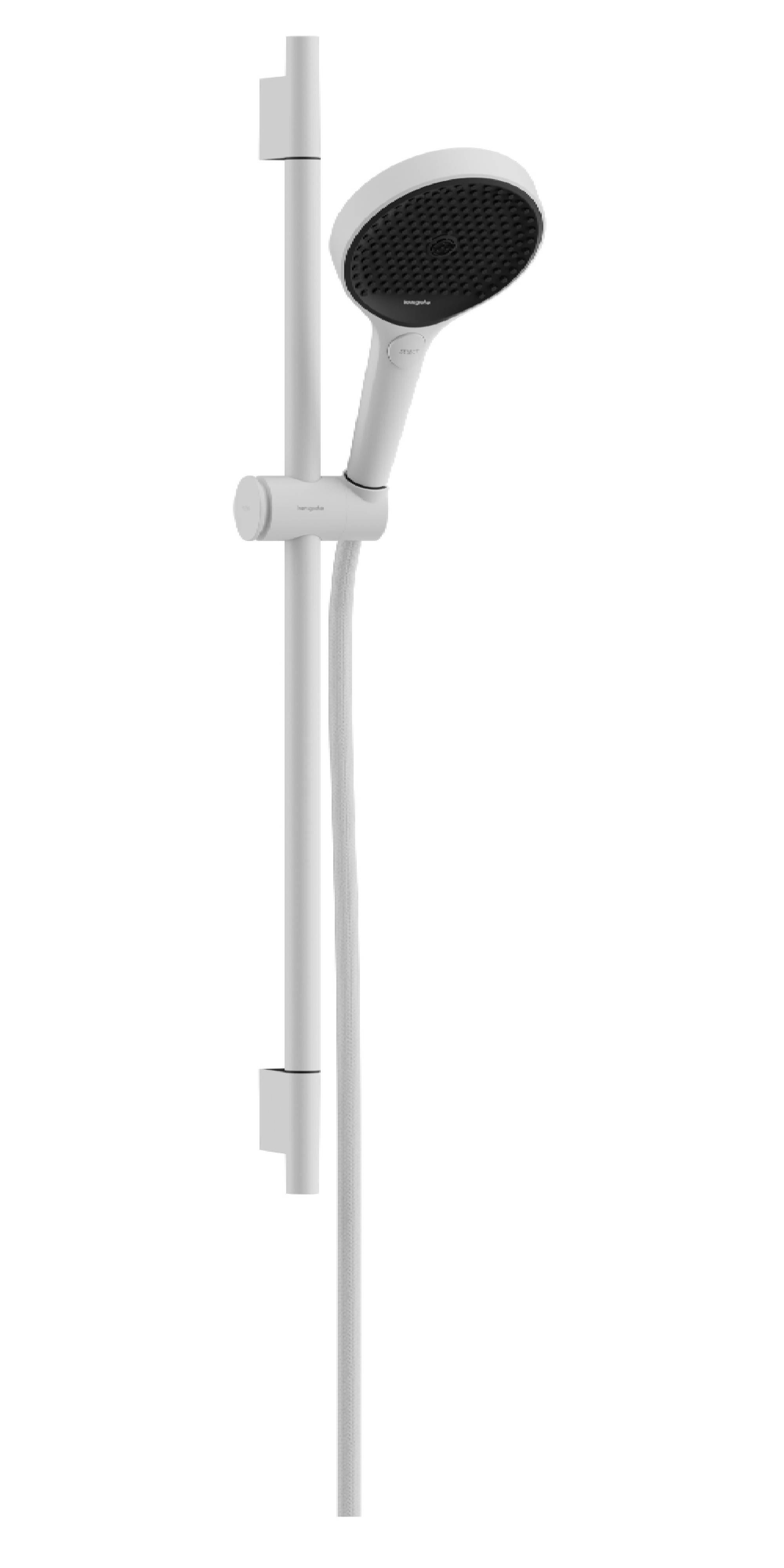 Darmowa Dostawa - Zestaw prysznicowy ścienny biały Hansgrohe Rainfinity 28745700