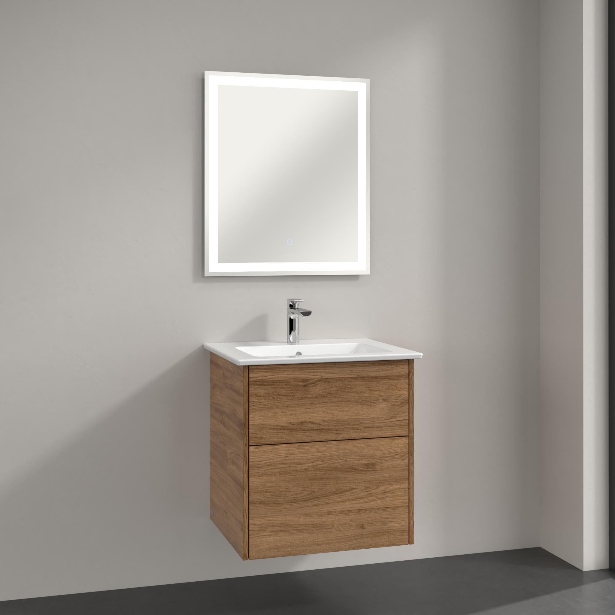 Darmowa Dostawa - Umywalka z szafką i lustrem Villeroy & Boch Finero S00300RHR1