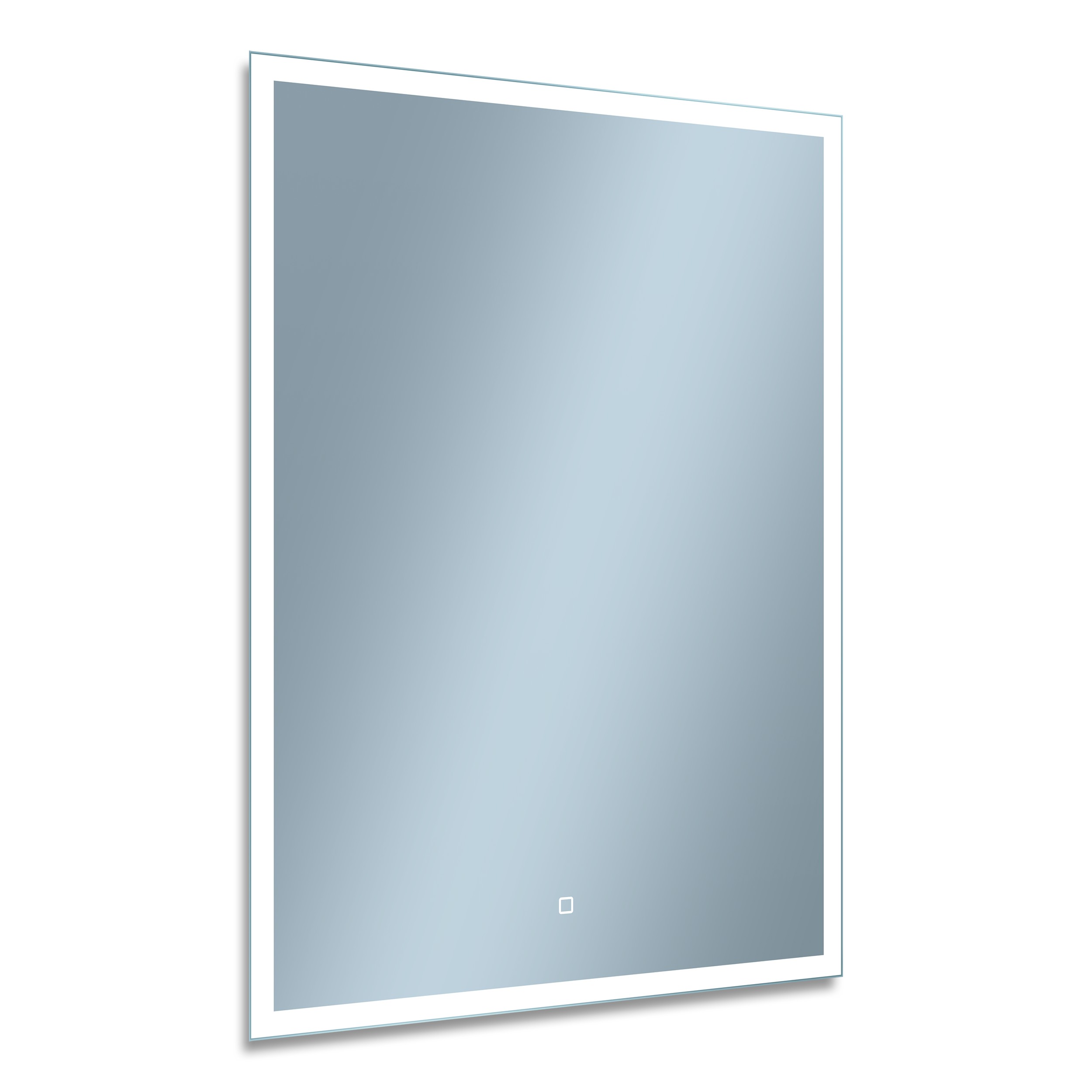 Darmowa Dostawa - Lustro 60x80 cm prostokątne z oświetleniem srebrny Venti Prymus 5907459662290