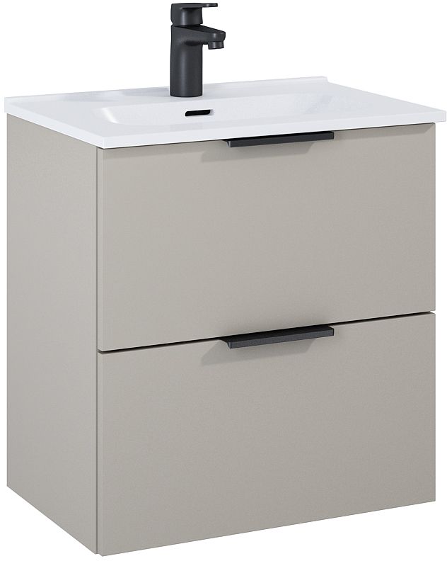 Darmowa Dostawa - Umywalka z szafką 51.3 cm beżową Elita Street Plus RE020500107020