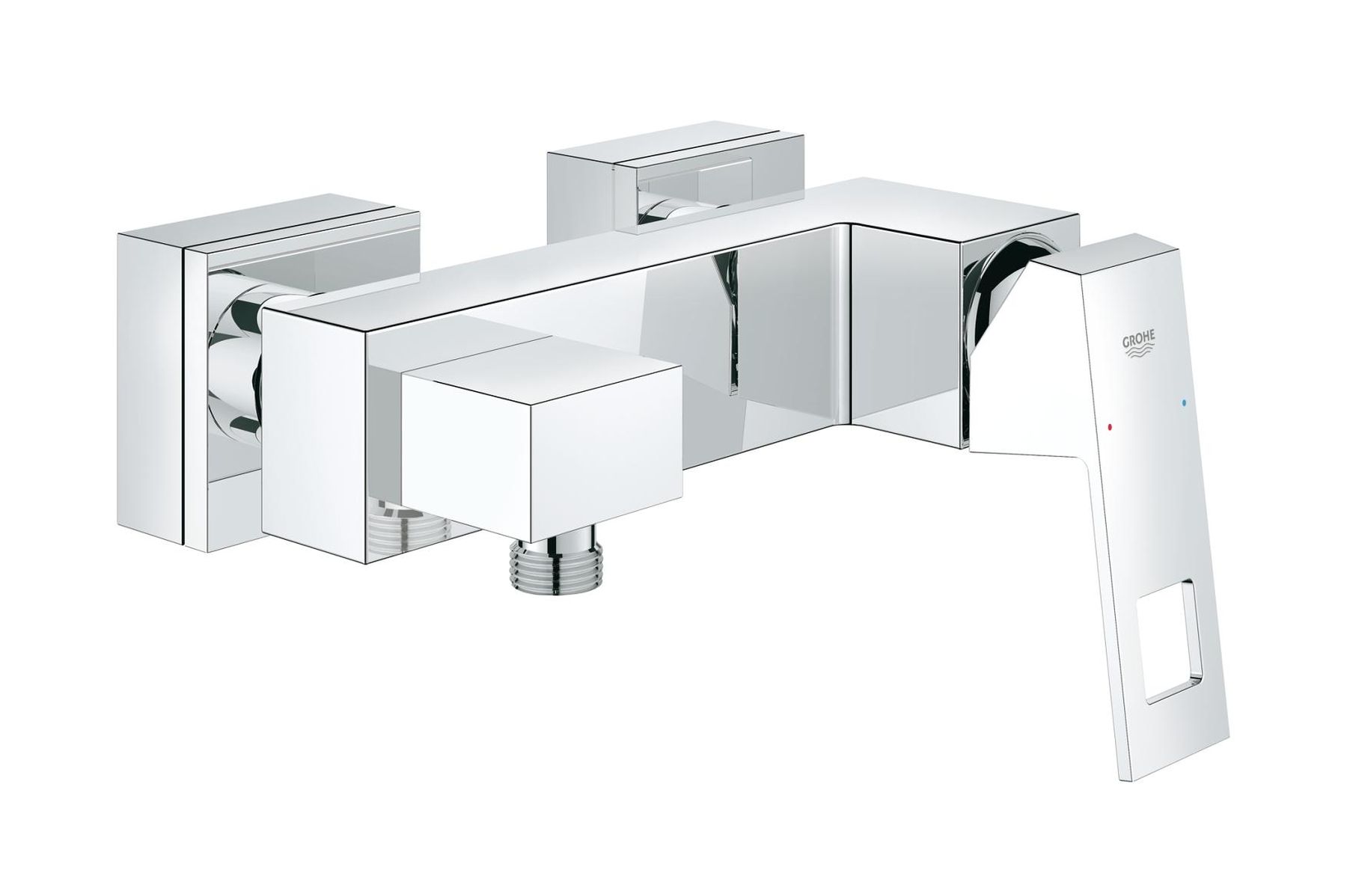 Darmowa Dostawa - Bateria prysznicowa ścienna starlight chrome Grohe Eurocube 23145000