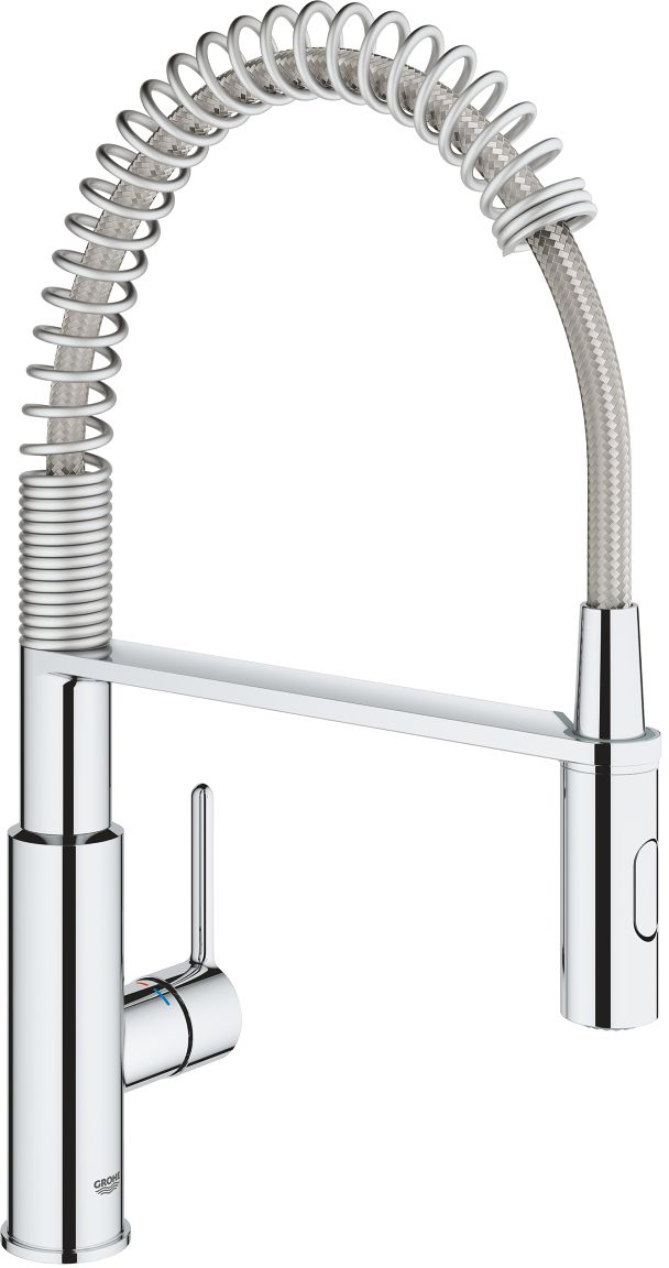 Darmowa Dostawa - Bateria kuchenna stojąca chrom Grohe Get 30361000