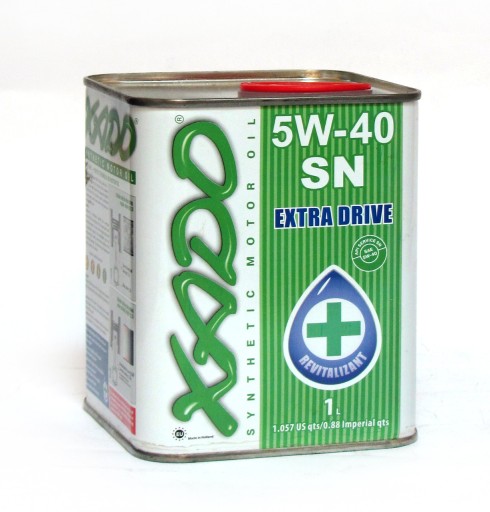 XADO ATOMIC OIL EXTRA DRIVE 5W40 SN 1L - Petrostar